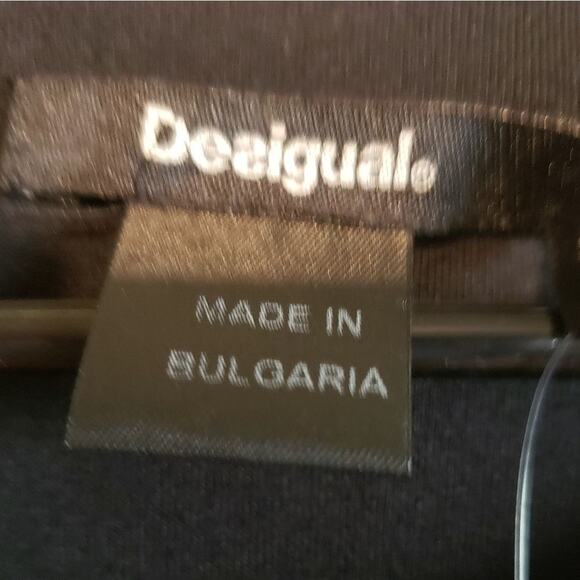 DESIGUAL new, embossed, soft, lined,  midi special Occasion‎  dress - Picture 6 of 8